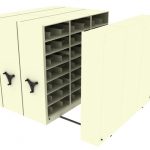 Birch Mobile Storage Shelves