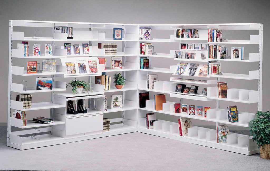 Library Shelving Mobile Display, Industrial Sliding Storage Shelves Canada