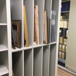 historical art storage shelving