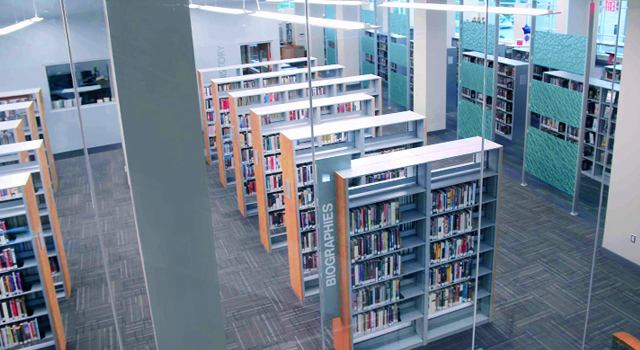 library shelving system